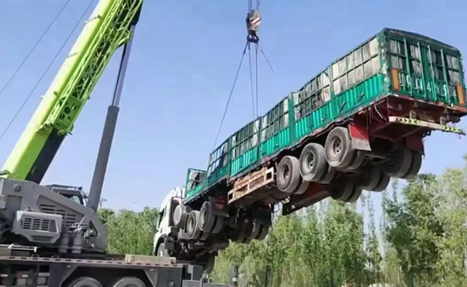 三水区道路脱困救援案例